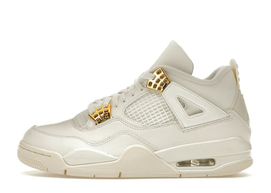 Jordan 4 Retro Metallic Gold (Women's)