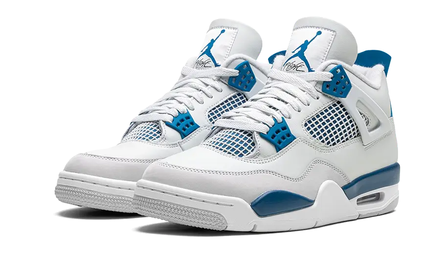 Air Jordan 4 Retro Military Blue (2024) (HF4281-141) - 36 EU - 4Y US - Blue | SOSUKICKS