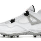 Jordan 4 Retro TD Cleat White Cement