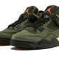 4 Retro Undefeated Deep Green