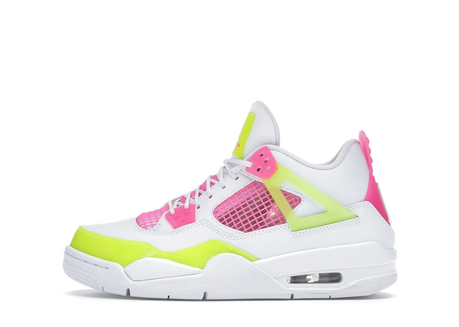 Jordan 4 Retro White Lemon Pink (GS)