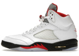 Jordan 5 Retro Fire Red Silver Tongue (2020)