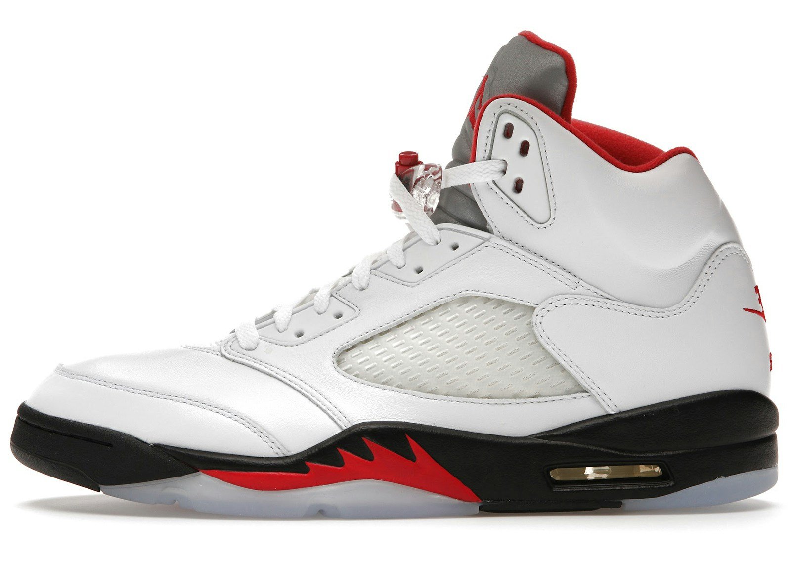 Jordan 5 Retro Fire Red Silver Tongue (2020)