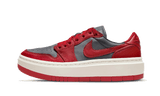 Jordan 1 Elevate Low Dark Grey Varsity Red (Women's)