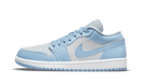 Jordan 1 Low Football Grey Aluminum (Women's)