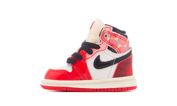 Air Jordan 1 High OG Spider-Man Across the Spider-Verse Bébé (TD) (DV1753-601) - EU 17–27 - Red | SOSUKICKS