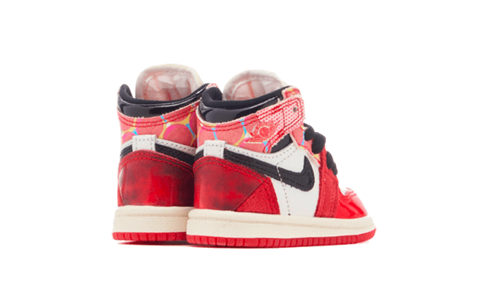 Air Jordan 1 High OG Spider-Man Across the Spider-Verse Bébé (TD) (DV1753-601) - 19.5 EU - 4C - Red | SOSUKICKS