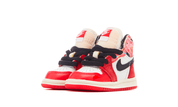 Air Jordan 1 High OG Spider-Man Across the Spider-Verse Bébé (TD) (DV1753-601) - 18.5 EU - 3C - Red | SOSUKICKS
