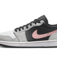 Air Jordan 1 Low Black Grey Pink