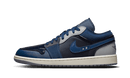 Jordan 1 Low SE Craft Obsidian French Blue Ashen Slate White