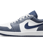 Air Jordan 1 Low Steel Blue (553558-414) - EU 40–46 - Gray | SOSUKICKS