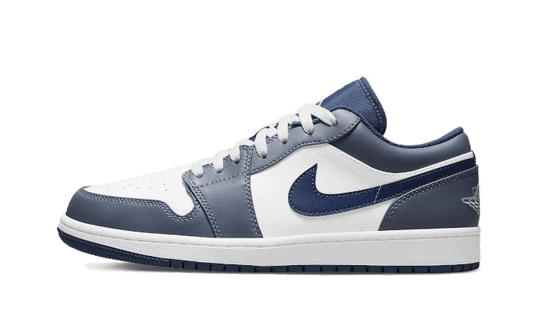 Air Jordan 1 Low Steel Blue (553558-414) - EU 40–46 - Gray | SOSUKICKS