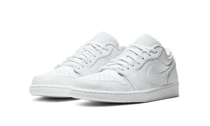 Air Jordan 1 Low Triple White (553558-126) - 37.5 EU - 5 US - White | SOSUKICKS