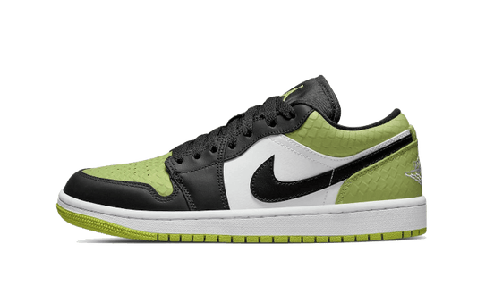 Air Jordan 1 Low Vivid Green Snakeskin