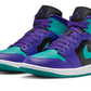 Air Jordan 1 Mid Black Grape