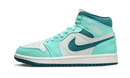 Jordan 1 Mid Chenille Bleached Turquoise (Women's)