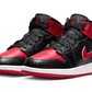 Air Jordan 1 Mid Bred Text