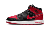 Air Jordan 1 Mid Bred Text
