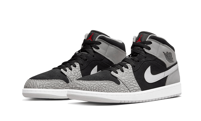 Air Jordan 1 Mid Elephant Print (DM6216-016) - 36 EU - 4Y US - Gray | SOSUKICKS