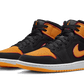 Air Jordan 1 Mid Fat Tongue Black Orange