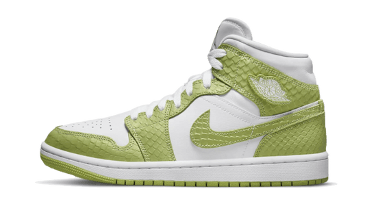 Air Jordan 1 Mid Green Python (DV2959-113) - EU 35.5–44.5 - Green | SOSUKICKS