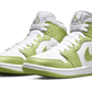 Air Jordan 1 Mid Green Python (DV2959-113) - 36 EU - 4 US - Green | SOSUKICKS