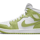 Air Jordan 1 Mid Green Python