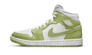 Jordan 1 Mid Green Python (Women's)