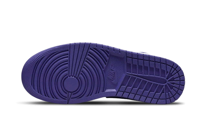 Air Jordan 1 Mid Purple Black (BQ6472-051) - 36.5 EU - 4.5 US - Black | SOSUKICKS