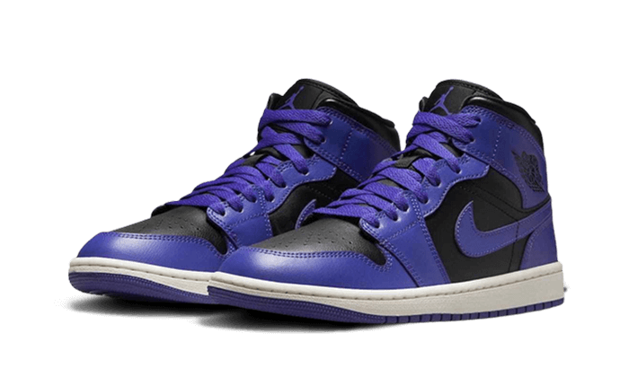 Air Jordan 1 Mid Purple Black (BQ6472-051) - 36 EU - 4 US - Black | SOSUKICKS