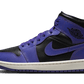 Air Jordan 1 Mid Purple Black