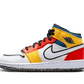 Air Jordan 1 Mid SE Multicolor Enfant (GS)