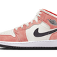 Air Jordan 1 Mid SE Orange Suede