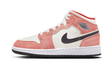 Jordan 1 Mid SE Orange Suede (GS)