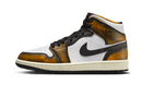 Jordan 1 Mid SE Orange Wear Away