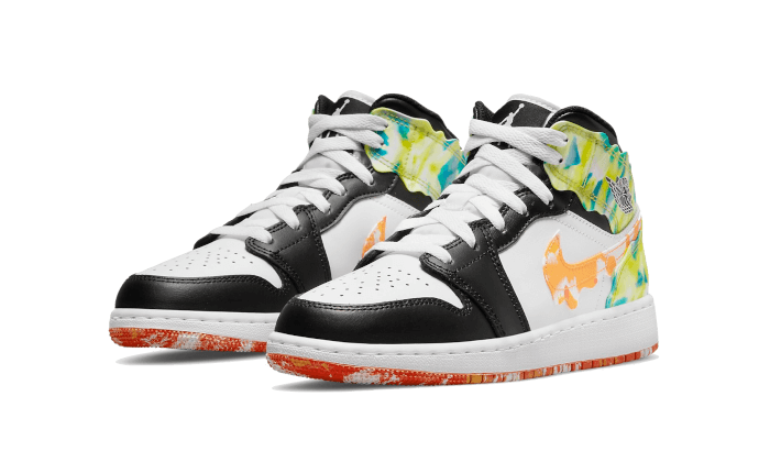 Air Jordan 1 Mid Slim Vortex (DJ6563-038) - 36 EU - 4Y US - Multicolor | SOSUKICKS
