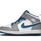 Air Jordan 1 Mid True Blue Enfant (PS)