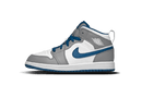 Jordan 1 Mid True Blue Cement (PS)