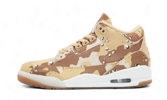Air Jordan 3 Retro WNBA Desert Camo (HM4301-200) - EU 35.5–44.5 - Brown | SOSUKICKS