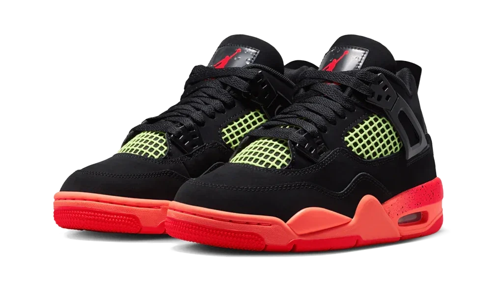 Air Jordan 4 GS Black Infrared 2