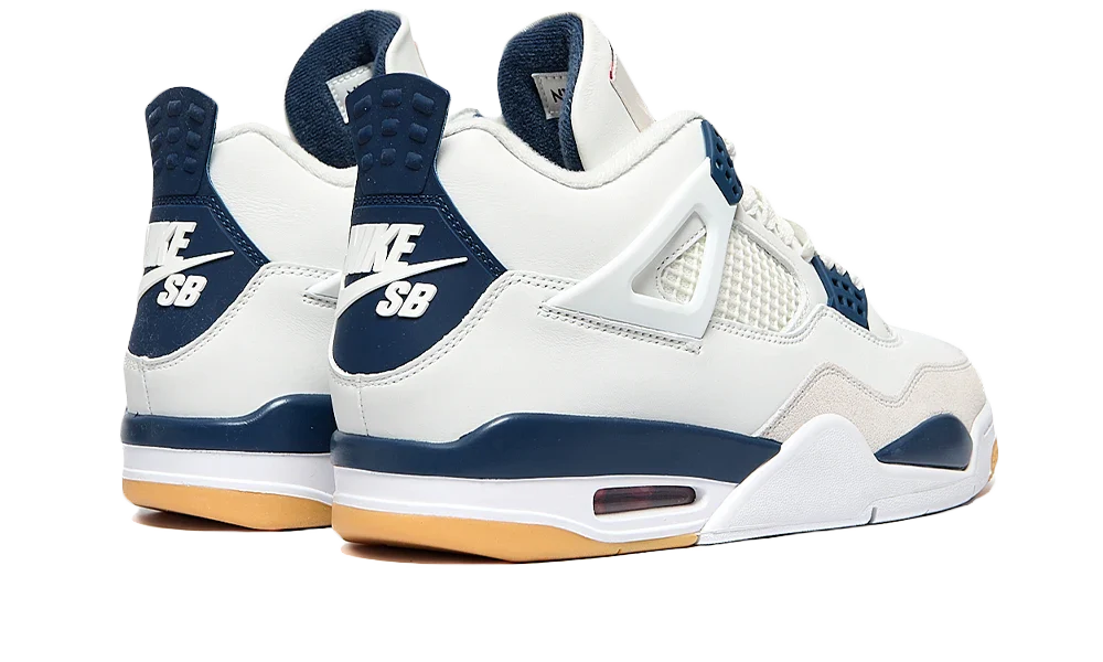 Air Jordan 4 Retro SB Navy Blue (DR5415-100) - 36.5 EU - 4.5Y US - Navy | SOSUKICKS