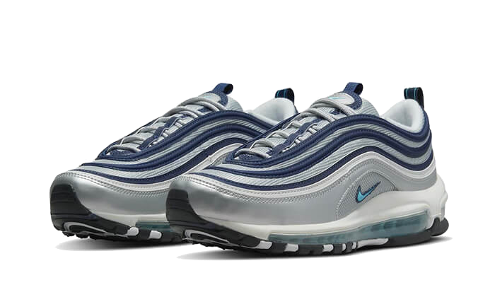 Nike Air Max 97 Metallic Silver Blue