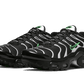 Air Max Plus Black Silver Green Strike