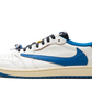 Air Jordan 1 Low OG  Fragment Travis Scott White Blue