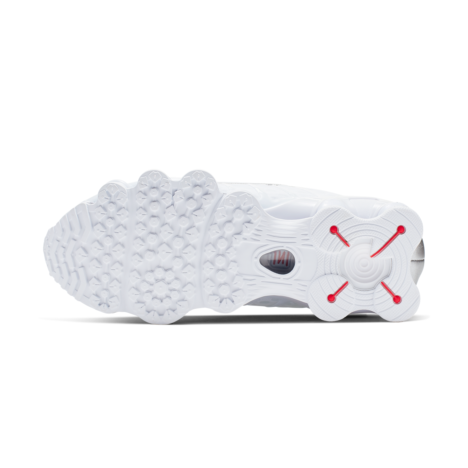 Nike Shox TL White Metallic Silver Max Orange (Women's)
