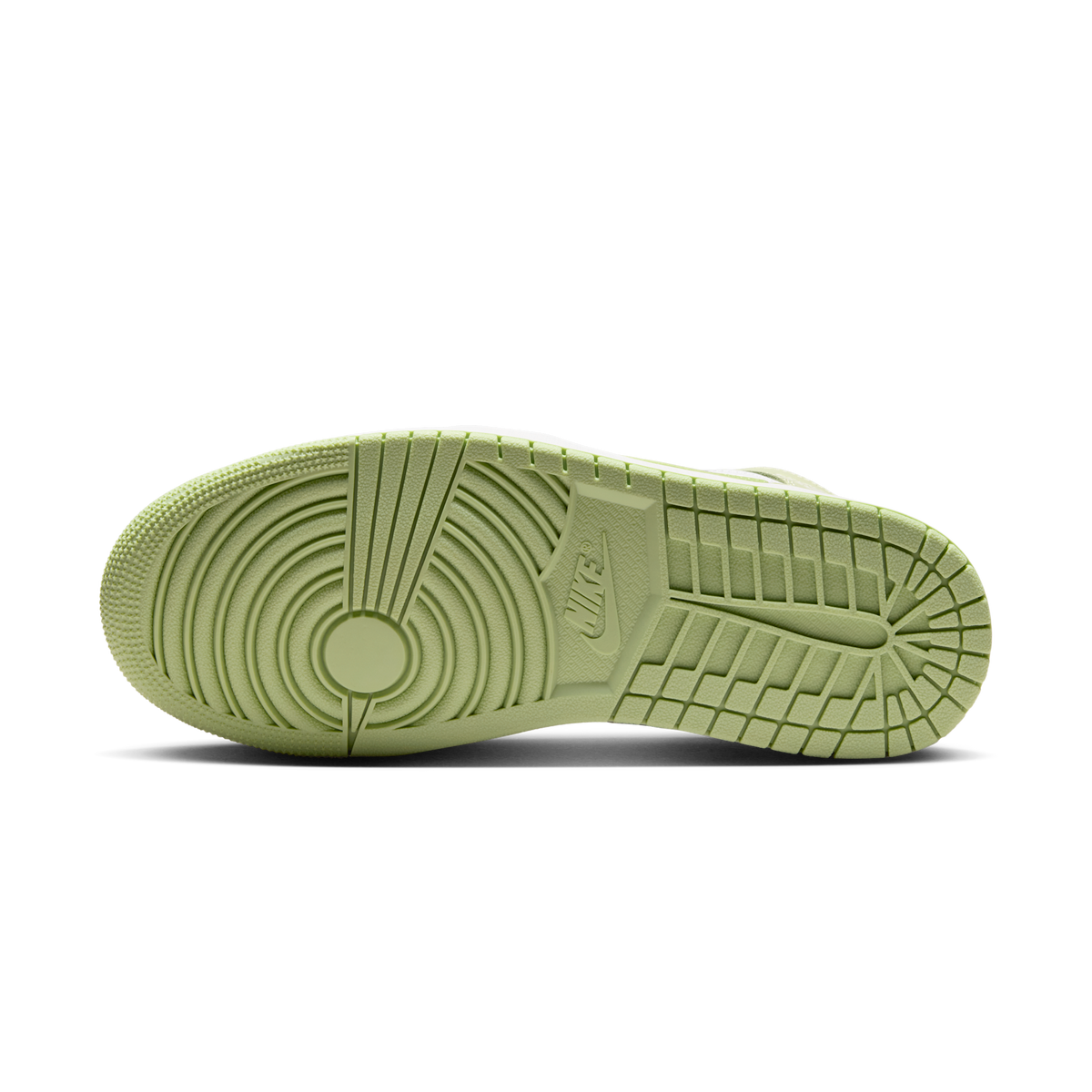 Jordan 1 Mid Olive Aura Lawn (Women's)