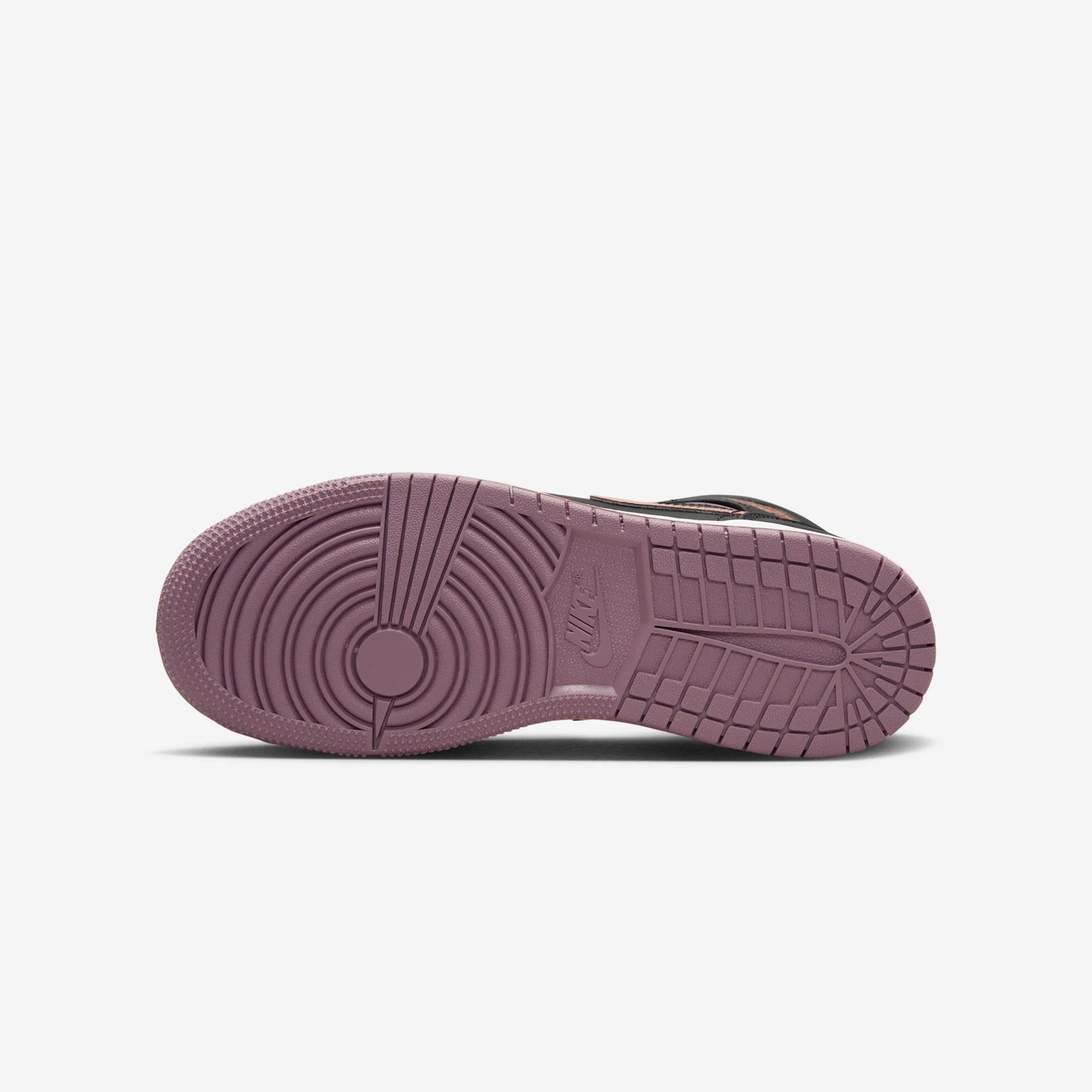 Jordan 1 Mid SE Black Sky J Mauve White Sky J Orange (GS)