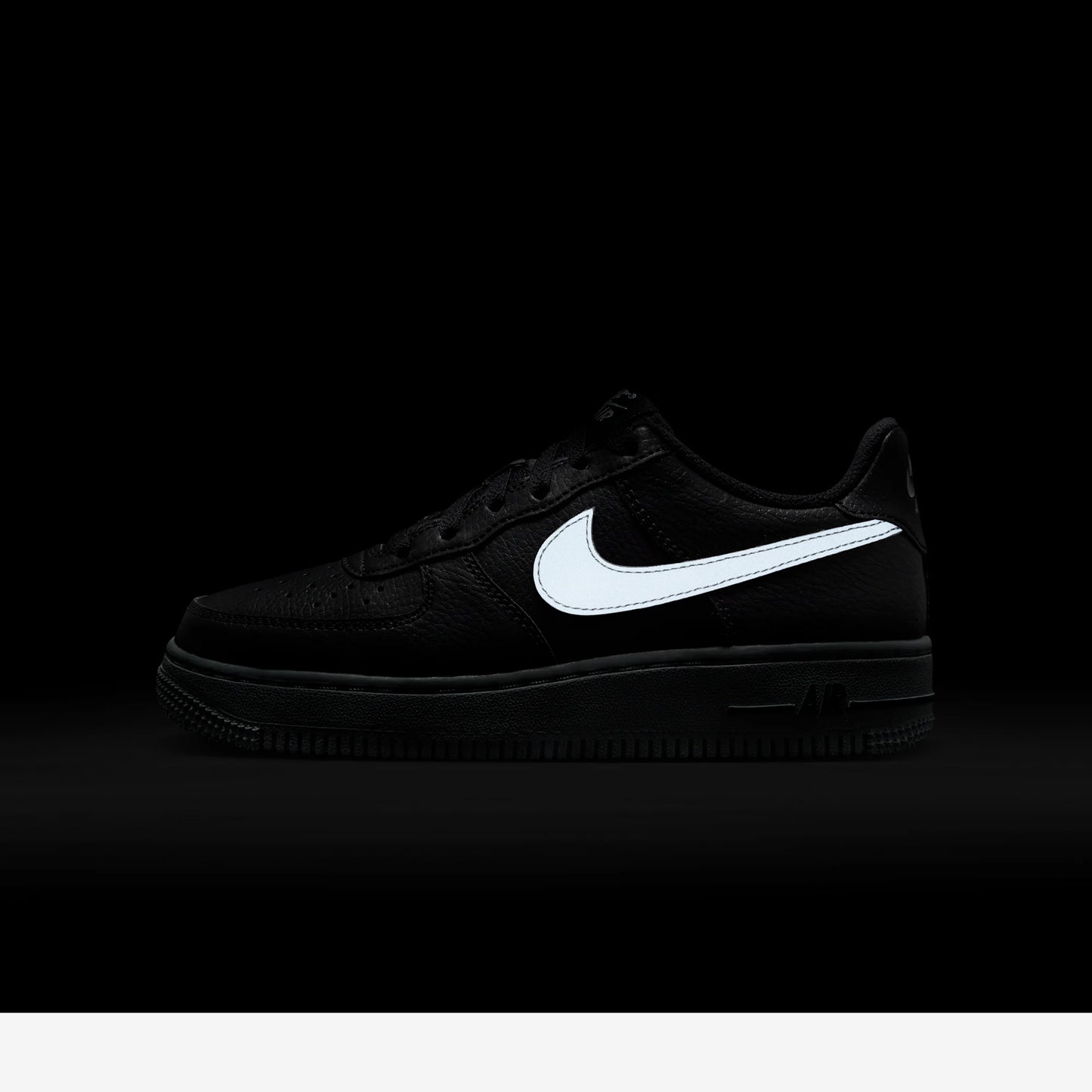 Nike Air Force 1 Low Black Wolf Grey (GS)