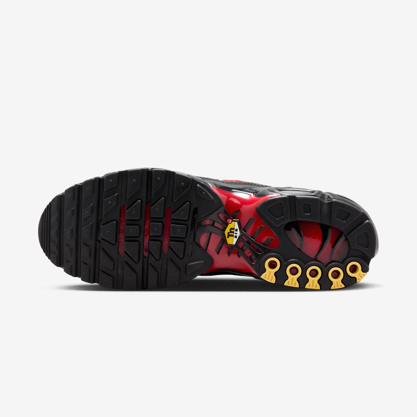Nike Air Max Plus Black University Red Metallic Silver