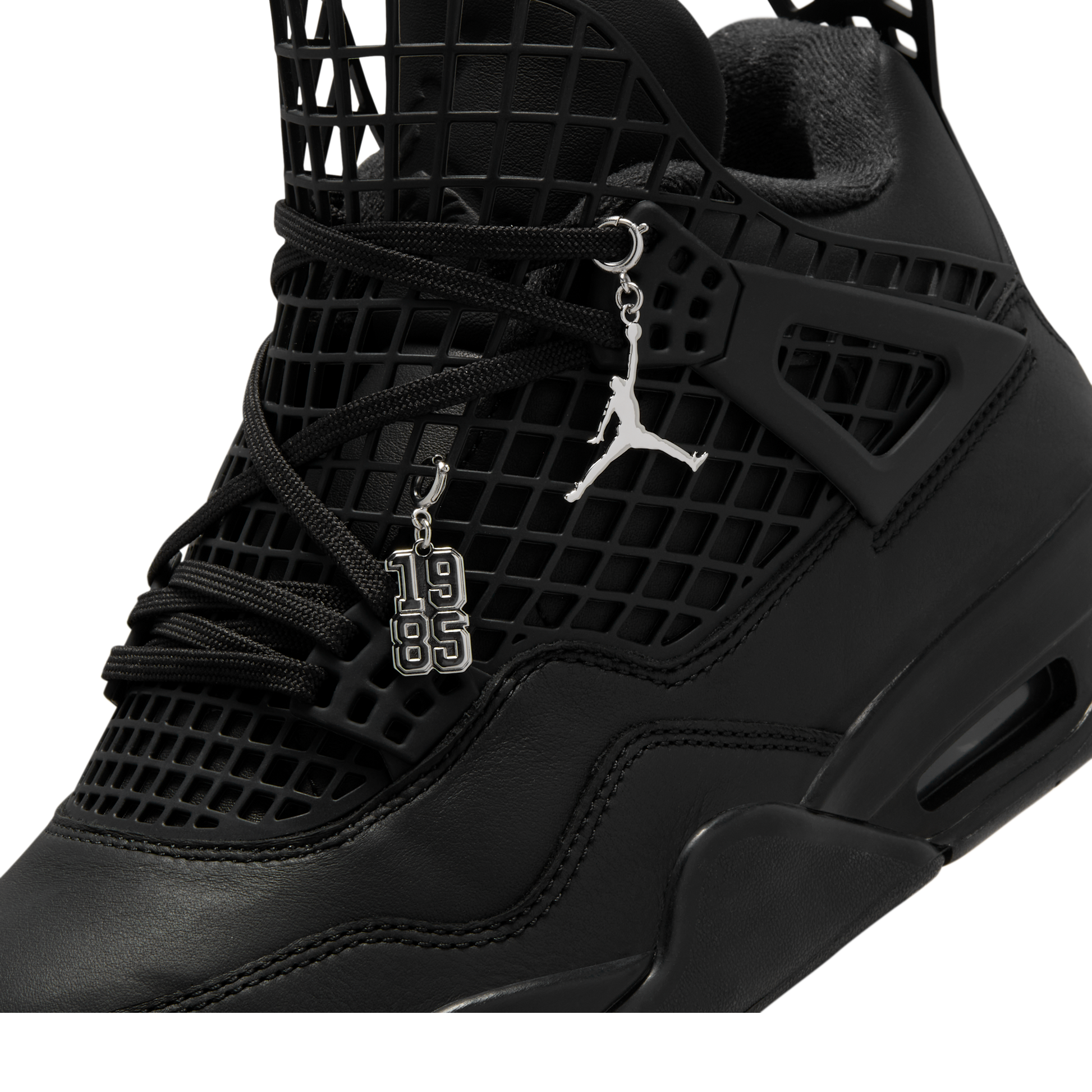 Jordan 4 Retro Net Black (Women's)